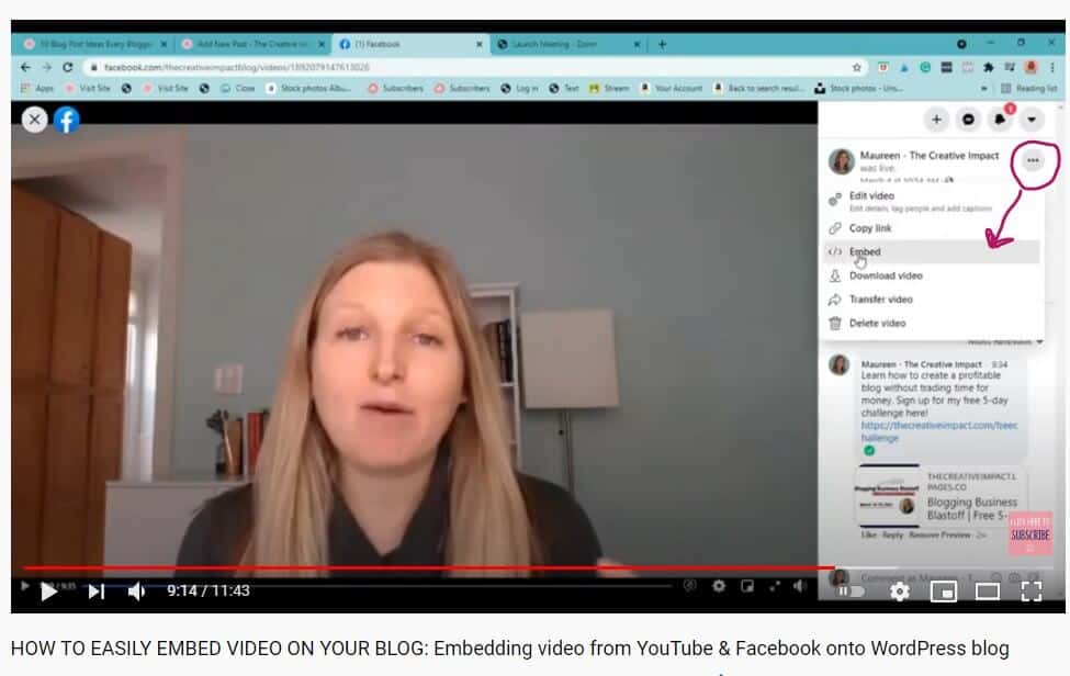 How to Easily Embed Video to WordPress from Youtube and Facebook - The ...