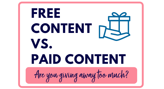 free vs paid content featured image