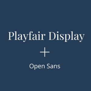 Playfair-display-and-open-sans-google-font-pairing