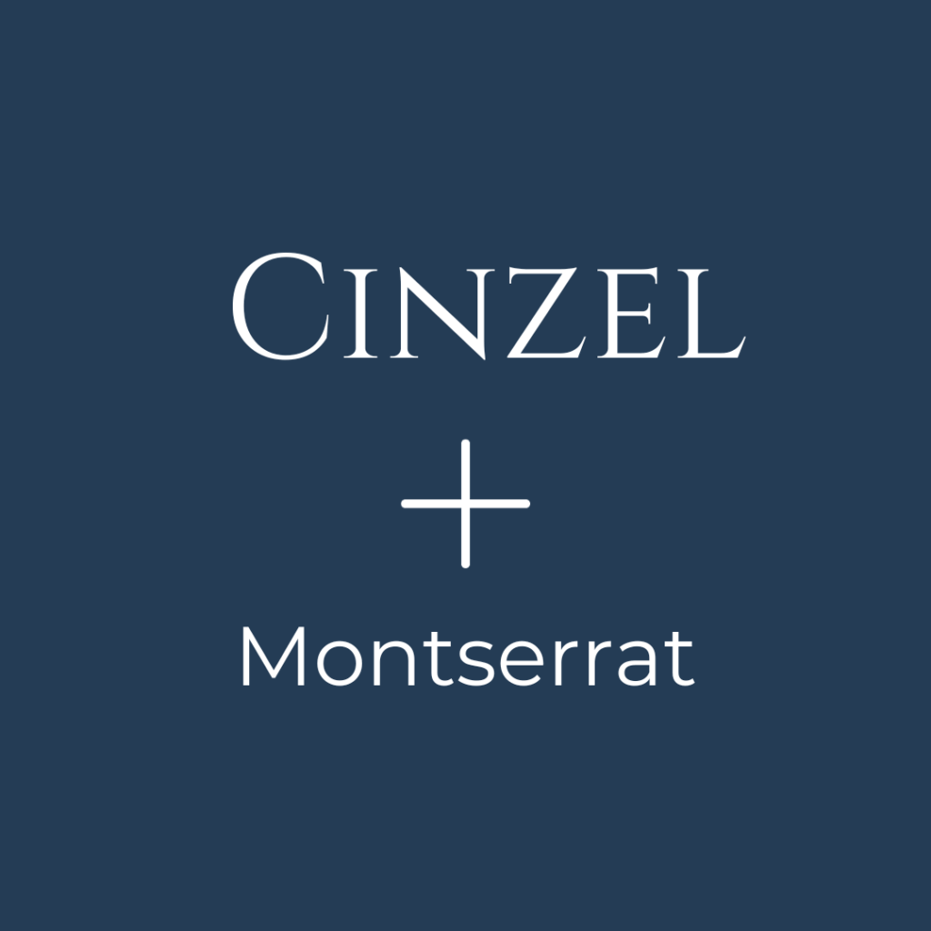 10 Great Google Font Pairings for Websites - The Creative Impact