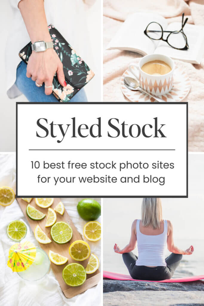4 Style stock images with the text Pexels - 10 best free stock photo sites for your website and blog